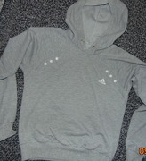 Szara bluza Adidas, S