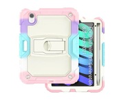 Etui Obudowa Case na Tablet iPad Mini 6 8.3" 2021 Pancerny Różowy Kolorowy 