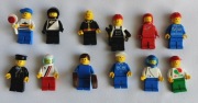 LEGO Legoland, Space, City, Town zestaw 12x minifigurek (minifigurka)
