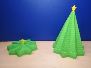 Flexi choinka, druk 3D, Boże Narodzenie