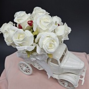 Wiązanka na grób dziecka białe kwiaty 2 wzory kameliasklep 