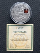 Srebrna moneta Szlak bursztynowy Kaliningrad Niue Island 1 dolar