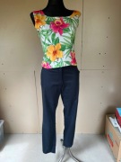 Spodnie chinosy damskie 38/M Medicine granatowe