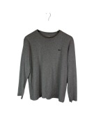 Koszulka z długim rękawem Lacoste szara logo XL
