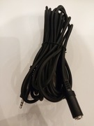 Kabel Jack 3.5 mm - Jack 3.5 mm  5 m Czarny 