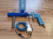 Pistolet do malowania proszkowego tribo z rączką 