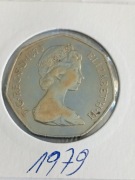 Wielka Brytania 50 pence 1979