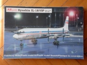 Okazja! Unikat! Samolot Iliuszyn Ił-18 "VIP" AZ model w skali 1:144