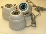Zestaw trzech kamer do monitoringu DP-940H/IRD 420 TVL 2.8 mm mm