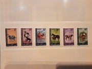 Mauretania  1968  Mi 353-8  koń krowa wielbłąd seria idealna