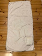 Ochraniacz na materac Hevea 120 x 60 cm, 2w1, biały, 2 sztuki