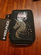 NOWY! Piórnik Bez Wyposażenia Head Golden Effect Classy Gold 