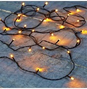 LAMPKI CHOINKOWE 100 LED ZEWNĘTRZNE WEWNĘTRZNE 10M OŚWIETLENIE ŚWIĄTECZNE