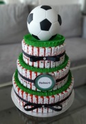 Tort KINDER Prezent Urodziny PIŁKA NOŻNA