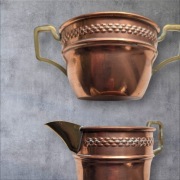 Naczynia miedziane 