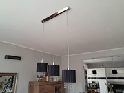 Używane lampy mdm1953/3bk 1 potrójna i 2 pojedyncze stan bdb