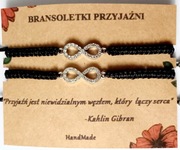 Bransoletki przyjaźni Nieskończoność Zestaw 2szt