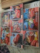 Zestaw gier planszowych Zygzak McQueen Auta Trefl