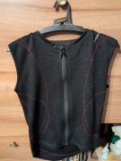 Ochraniacz pleców do jazdy konnej Fouganza dorsale souple 12/14 lat