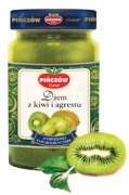 Dżem z kiwi i agrestu 280gr
