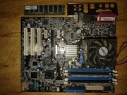 Płyta główna – ASUS A8V-E SE 939 + Athlon 64 + RAM + I/O