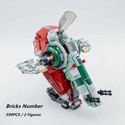 KLOCKI STAR WARS UCS SLAVE - 1 NIEWOLNIK STATEK BOBY FETTA