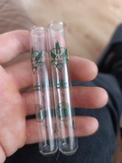 Szklane probówki zestaw 