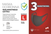 Maska ochronna na twarz - rozmiar L