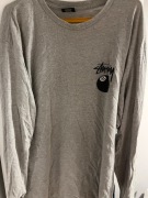 Longsleeve Stussy szary
