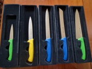 ZESTAW PROFESSIONALNYCH NOŻY ZEPTER FELIX SOLINGEN GERMANY - 5 SZTUK