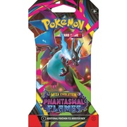 mega evolution phantasmal flames sleeved booster pack