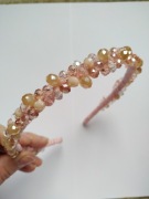 Opaska z kryształkami 