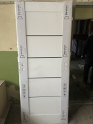 Skrzydło drzwiowe Modern A.4 BARAŃSKI, Biały Mat, 80L