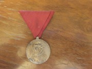 Franciszek Józef medal Signum Memoriae z wstążką