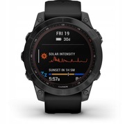 Garmin Fenix 7X Sapphire Solar Carbon Gray GPS 51 mm + Gratis