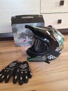 Kask dziecięcy Cross rower S-zestaw