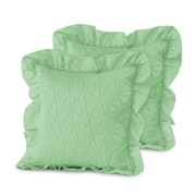 2x Poszewka pikowana Miętowa TILIA