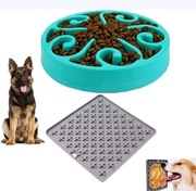 Miska dla psa,powolne karmieniem i mata do lizania