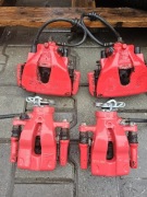 ZESTAW KOMPLET ZACISKÓW ZACISKI PRZÓD TYŁ OPEL ADAM CORSA  E OPC 1.4 TURBO