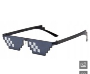 Okulary Pixel Śmieszne Przeciwsłoneczne 