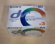 Nowe kasety mini dv SONY color colection 3szt