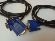 Kable VGA używane 2 sztuki