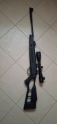 Wiatrówka Hadsan +Luneta + Pokrowiec