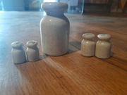 Zestaw ciężarków / odważniki ceramiczne