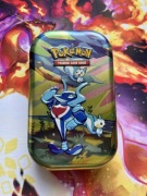 Pusta puszka Pokémon TCG: Vibrant Paldea - Mini Tin - Palafin