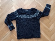 Sweter ciepły i puchaty