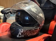 Kask motocyklowy SMK z blendą, rozmiar-S