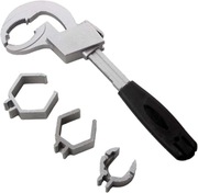 Klucz nastawny wielofunkcyjny płaski ze stopu aluminium 