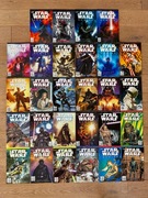 STAR WARS KOMIKS komplet 58 szt. lata 2008 - 2014 IDEAŁ