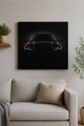 Obraz BMW  –  Dekoracja Ścienna z Motywem Motoryzacyjnym 30cm x 42cm